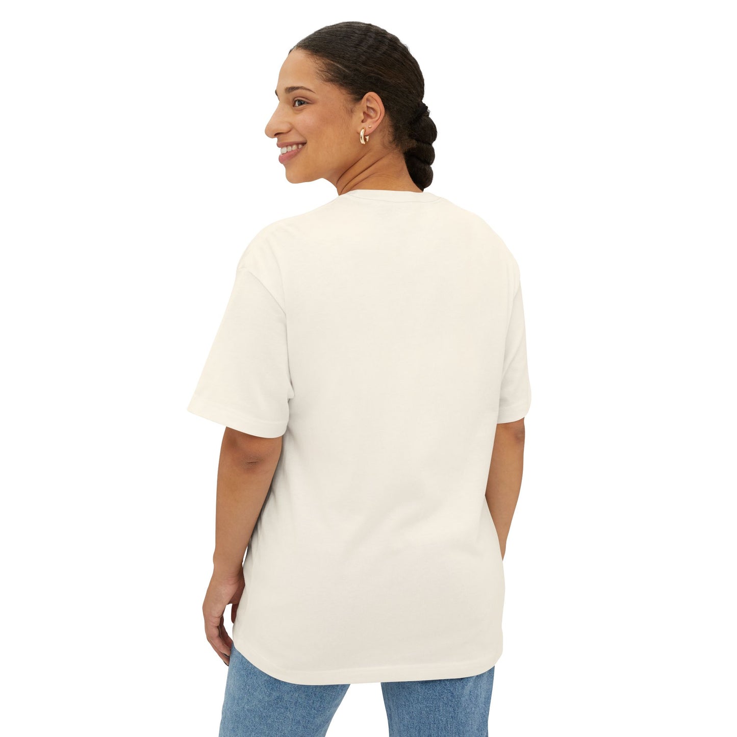 I Manifested This Matcha Unisex Oversized Boxy Tee