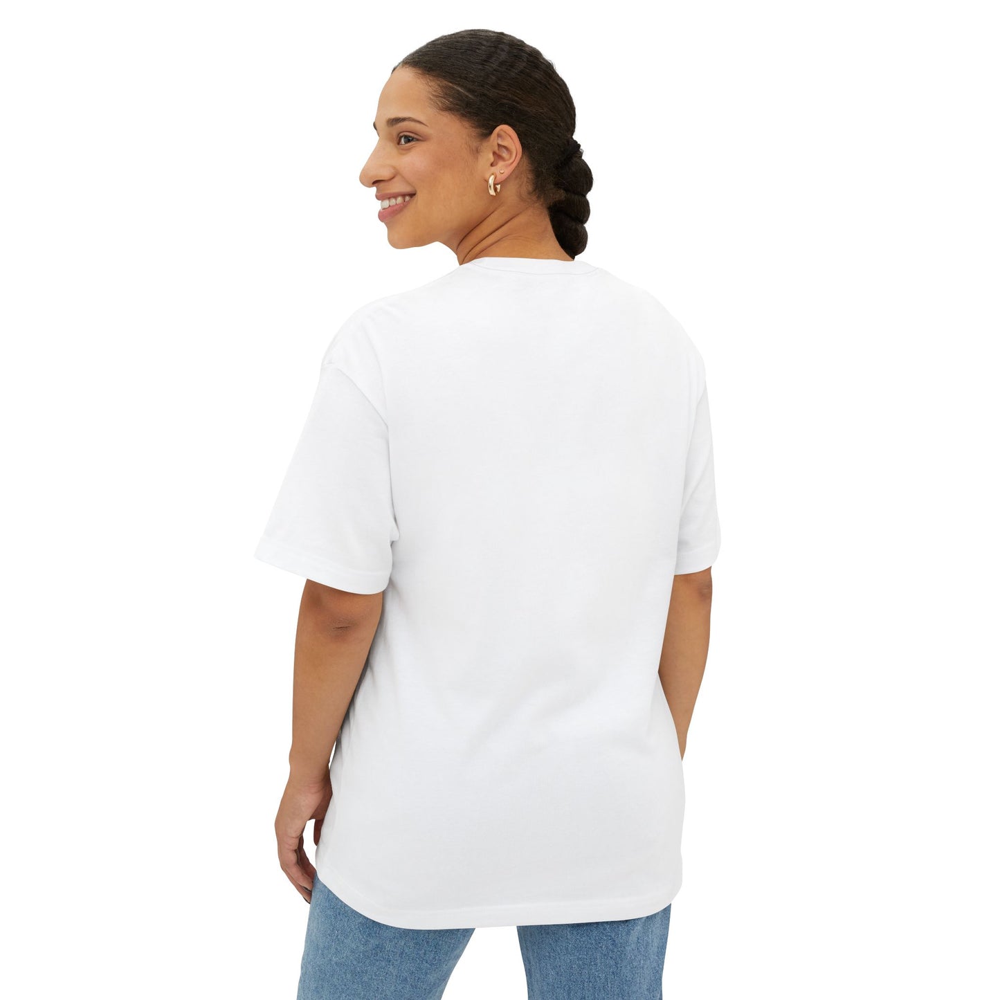 I Manifested This Matcha Unisex Oversized Boxy Tee